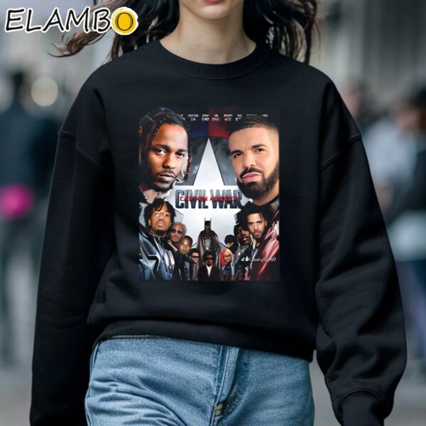 2024 Rapper War Drake J Cole Future Kanye West Lil uzi Vert Shirt Sweatshirt 5