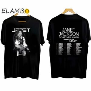 2024 Tour Janet Jackson Together Again T-Shirt Janet Jackson Fan Gifts