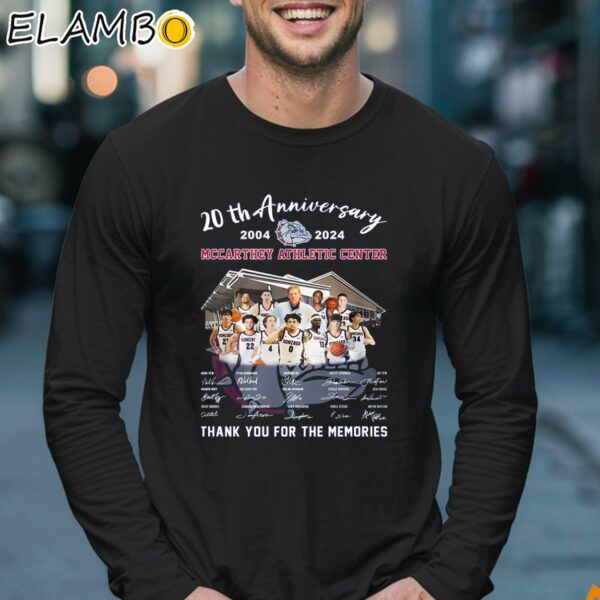20th Anniversary 2004 2024 Mccarthey Athletic Center Thank You For The Memories Shirt Longsleeve 17