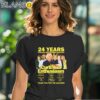 24 Years 2024 Curb Your Enthusiasm Thank You For The Memories Signatures Shirt Black Shirt 41