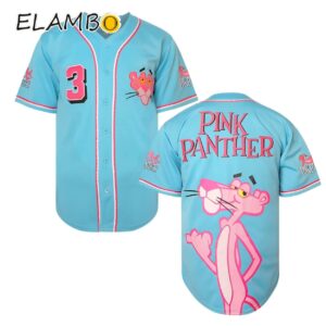 3 Pink Baseball Jersey Hip Hop Stitched Sports Pink Pantheress Merch Printed Thumb