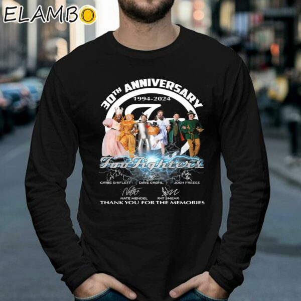 30th Anniversary 1994 2024 Foo Fighters Thank You For The Memories Shirt Longsleeve 39
