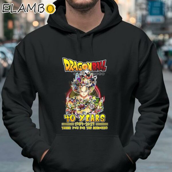 40 Years Of 1984 2024 Dragon Ball Thank You For The Memories Shirt Hoodie 37