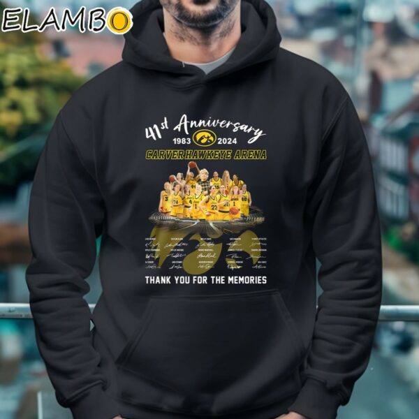 41st Anniversary 1983 2024 Carver Hawkeye Arena Thank You For The Memories Shirt Hoodie 4