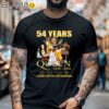 54 Years Queen 1970 2024 Thank You For The Memories Shirt Black Shirt 6