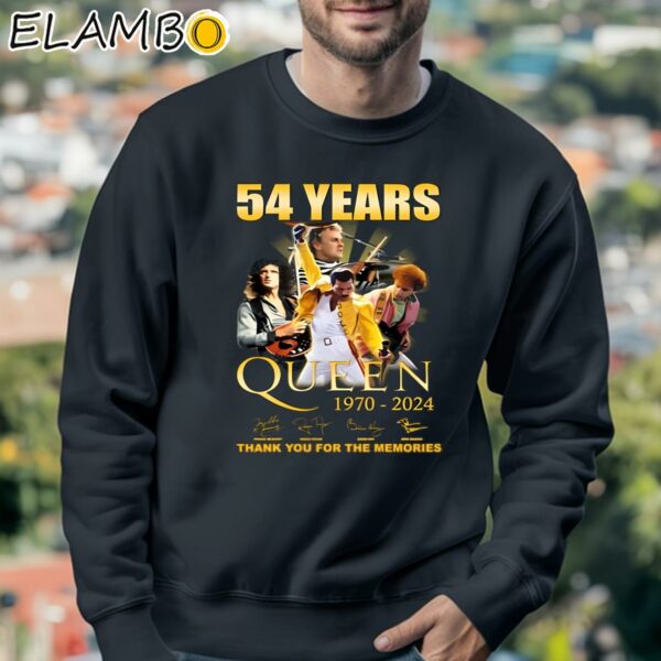 54 Years Queen 1970 2024 Thank You For The Memories Shirt Sweatshirt 3