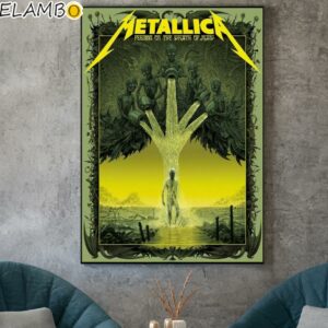 72 Season Metallica Poster Feeding On The Wrath Of Man By Marald Van Haasteren Poster Canvas Wall Art Printed Printed