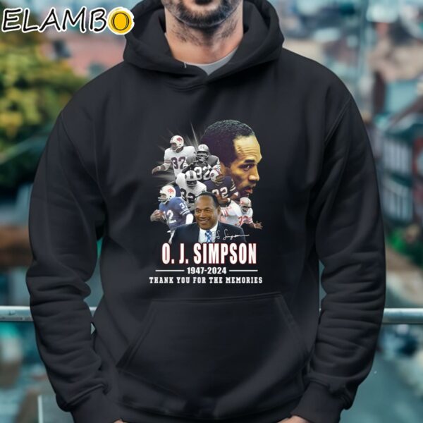 77 Years Of 1947 2024 O J Simpson Thank You For The Memories T Shirt Hoodie 4