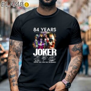 84 Years 1980 2024 Joker Thank You For The Memories T Shirt Black Shirt 6