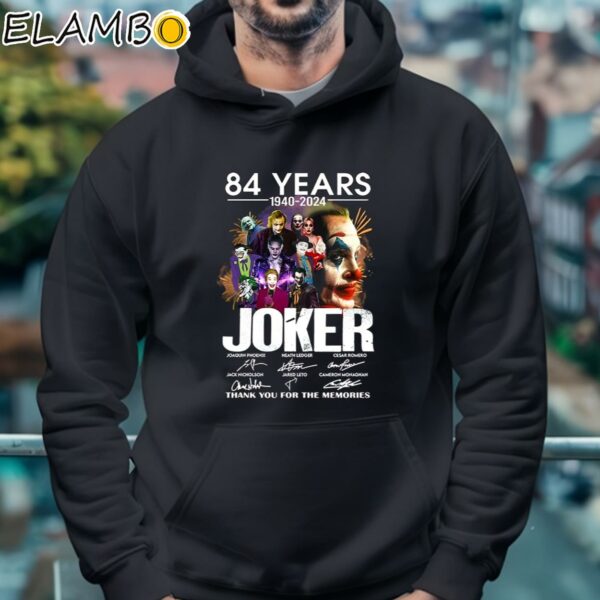 84 Years 1980 2024 Joker Thank You For The Memories T Shirt Hoodie 4