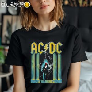 ACDC Angus Young Who Made Who Shirt Black Shirt Shirt
