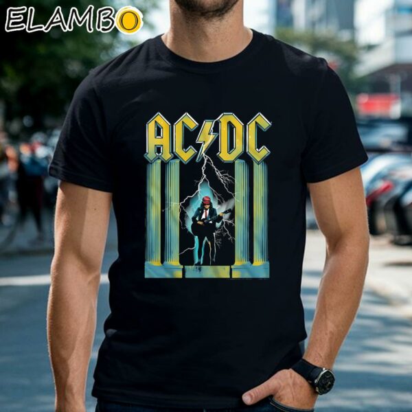 ACDC Angus Young Who Made Who Shirt Black Shirts Shirt