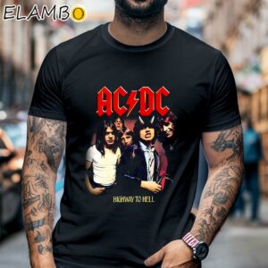 ACDC Band Highway to Hell Shirt Black Shirt 6