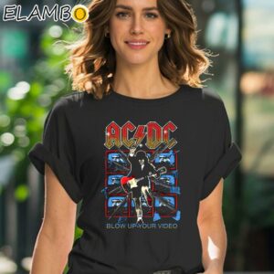 ACDC Blow Up Your Video Shirt ACDC Band Gifts Black Shirt 41