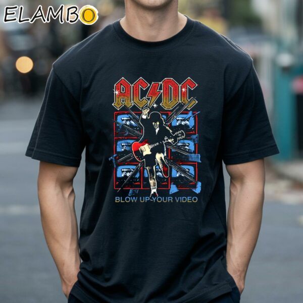 ACDC Blow Up Your Video Shirt ACDC Band Gifts Black Shirts 18
