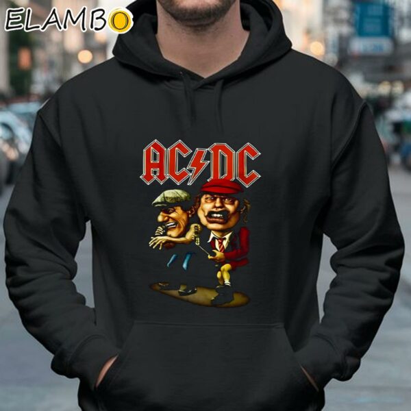 ACDC Caricature In Concert Shirt by Dady Love Hoodie 37