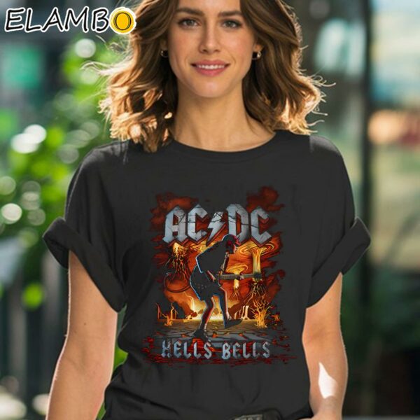 ACDC Hells Bells T Shirt Black Shirt 41