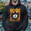 ACDC Highway to Hell Fire Vintage Angus Young Burning Shirt Hoodie 4