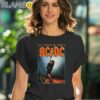 ACDC Let There Be Rock Shirt Vintage Heavy Metal Black Shirt 41