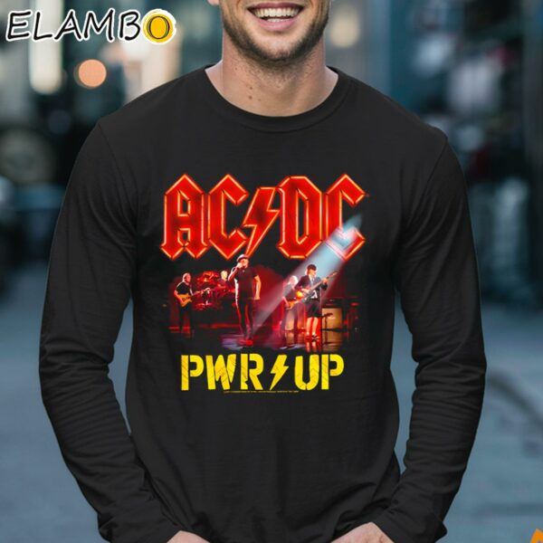 ACDC Power up World Tour T shirt Vintage Heavy Metal Concert Longsleeve 17