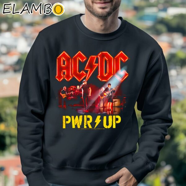 ACDC Power up World Tour T shirt Vintage Heavy Metal Concert Sweatshirt 3