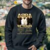 Abba Band 50 Year 1974 2024 Thank You For The Memories Shirt Sweatshirt 3