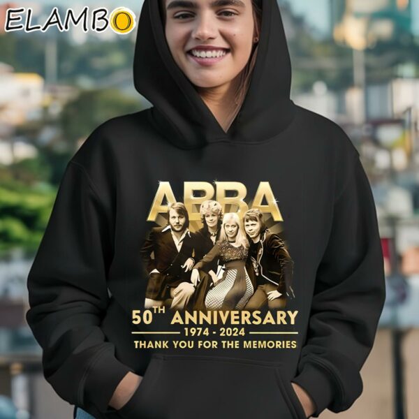 Abba Band 50th Anniversary 1974 2024 Thank You For The Memories Shirt Hoodie 12