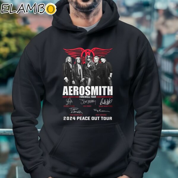 Aerosmith Farewell Tour 2024 Peace Out Tour Shirt Hoodie 4