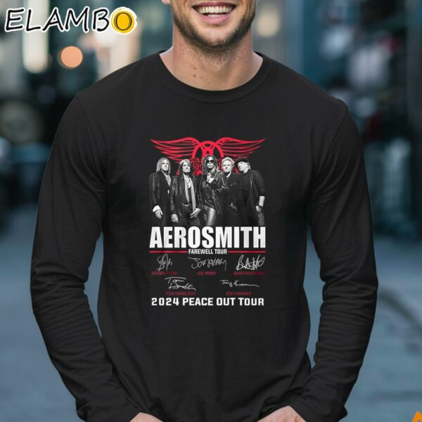 Aerosmith Farewell Tour 2024 Peace Out Tour Shirt Longsleeve 17