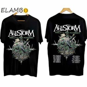 Alestorm Tour Of The Dead Marauder Shirt Alestorm Concert Printed Printed