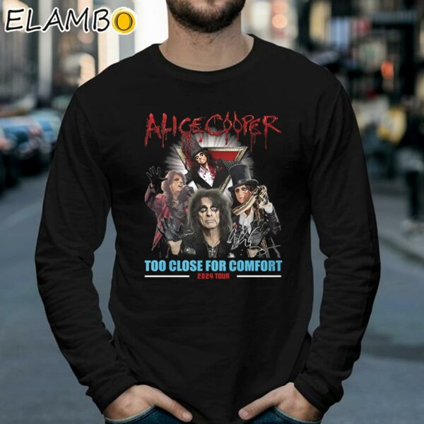 Alice Cooper Too Close For Comfort 2024 Tour Shirt Longsleeve 39