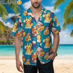 Aloha Pokemon Hawaiian Shirt Pikachu Summer Beach Gift Printed Aloha