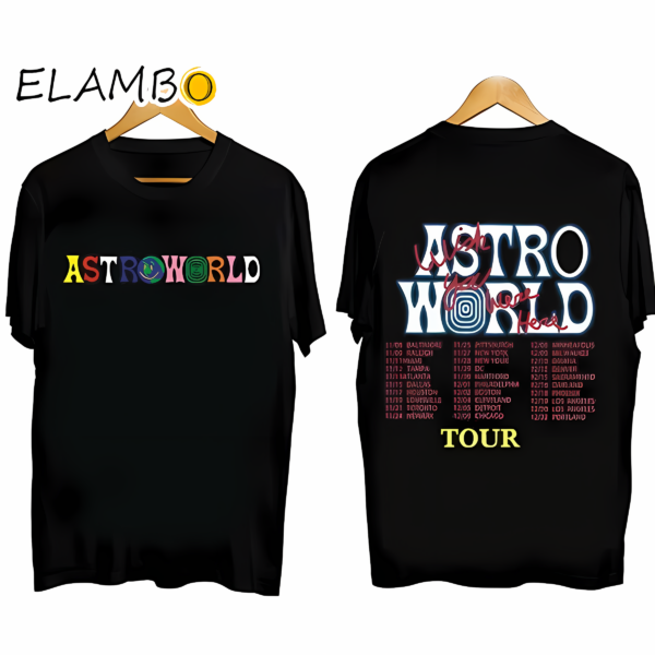 Astroworld Travis Scott Tour Merch Shirt