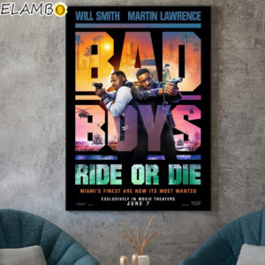 Bad Boys Ride Or Die Poster Will Smith And Martin Lawrence Poster
