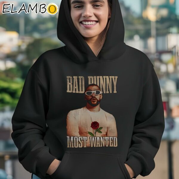 Bad Bunny Most Wanted Tour Graphic Tee Shirt Hip Hop Gifts Hoodie 12
