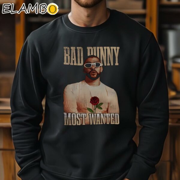 Bad Bunny Most Wanted Tour Graphic Tee Shirt Hip Hop Gifts Sweatshirt 11