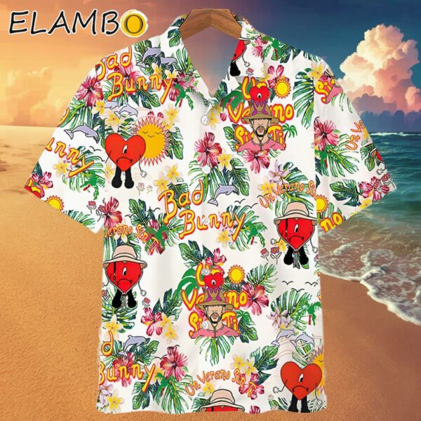 Bad Bunny Summer Hawaiian Shirt Bad Bunny Un Verano Sin Ti Merch Hawaaian Shirt Hawaaian Shirt