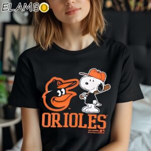 Baltimore Orioles MLB Snoopy Peanuts Shirt