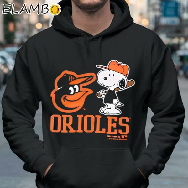 Baltimore Orioles MLB Snoopy Peanuts Shirt Hoodie 37