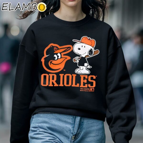 Baltimore Orioles MLB Snoopy Peanuts Shirt Sweatshirt 5