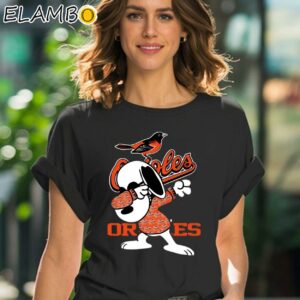 Baltimore Orioles Snoopy Dabbing Shirt