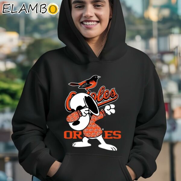 Baltimore Orioles Snoopy Dabbing Shirt Hoodie 12