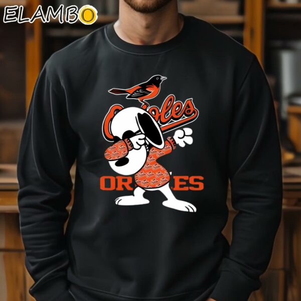 Baltimore Orioles Snoopy Dabbing Shirt Sweatshirt 11