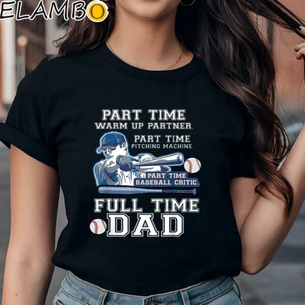 Baseball Dad Shirt Fathers Day Gift From Son Black Shirts Shirt