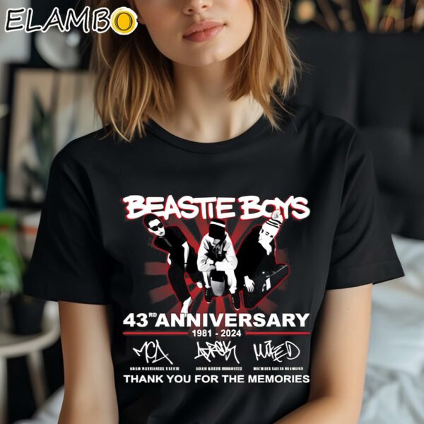 Beastie Boys 43rd Anniversary 1981 2024 Thank You For The Memories Shirt Black Shirt Shirt