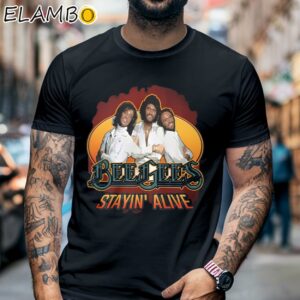 Bee Gees Stayin Alive Shirt Black Shirt 6