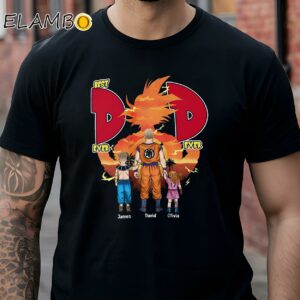 Best Dad Ever Shirt Dragon Ball Anime Fathers Day Gifts Black Shirt Shirts