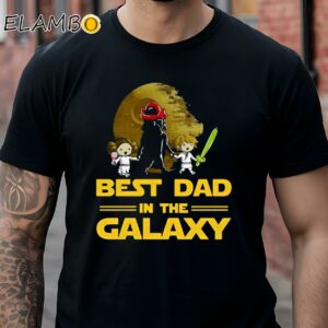 Best Dad In The Galaxy T shirt Funny T Shirt For Dad Black Shirt Shirts