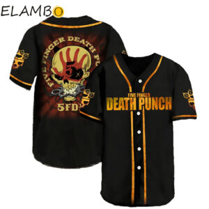 Best Jersey Five Finger Death Punch Baseball Jersey