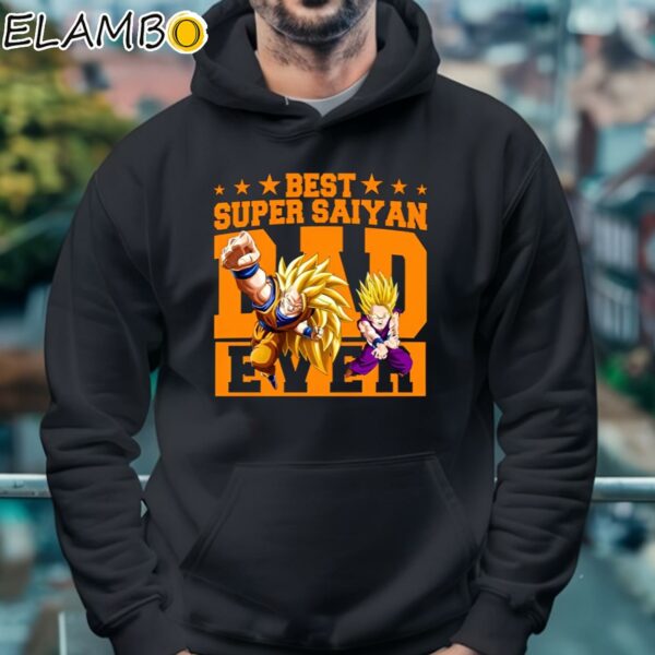 Best Super Saiyan Dad Ever Cool Dragon Ball Son Goku Shirt Hoodie 4